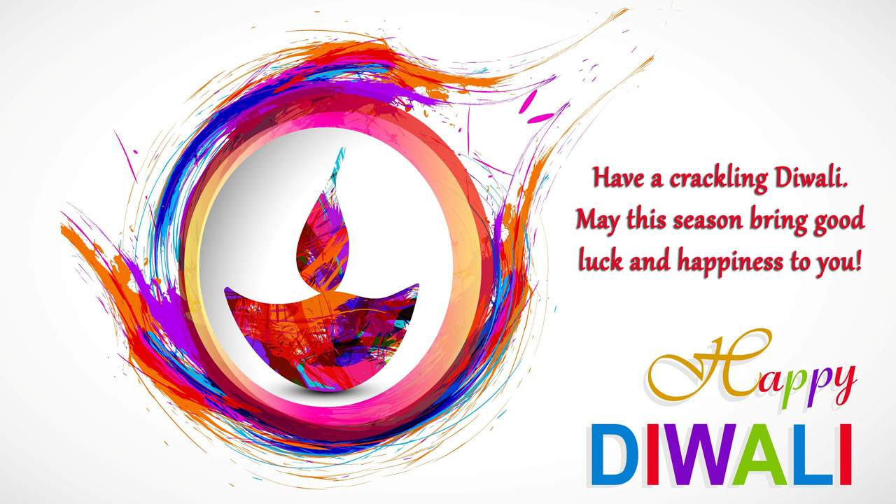 Happy Deepavali Colorful Pics