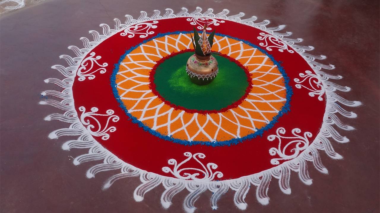 Images of Diwali Rangoli
