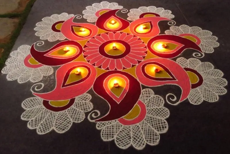 Images of Rangoli for Diwali