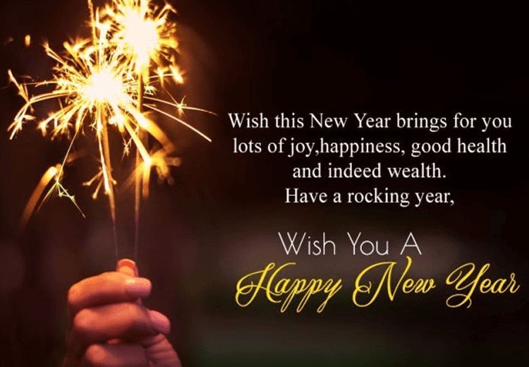 New Year Wishes To Crush
