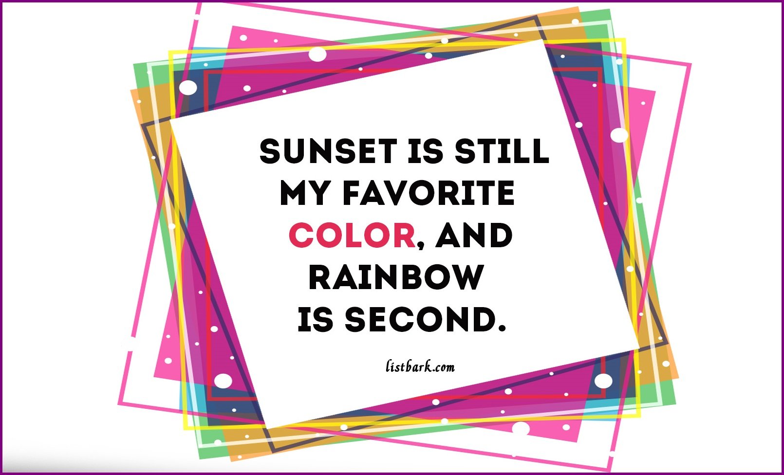Color Sayings and Quotes