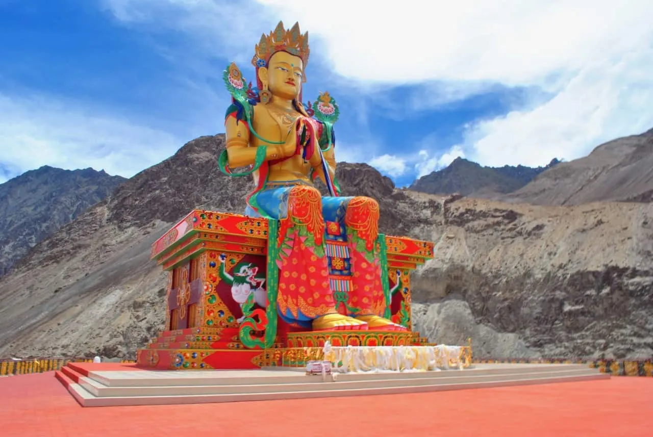 Diskit Monastery Nubra Valley Pictures
