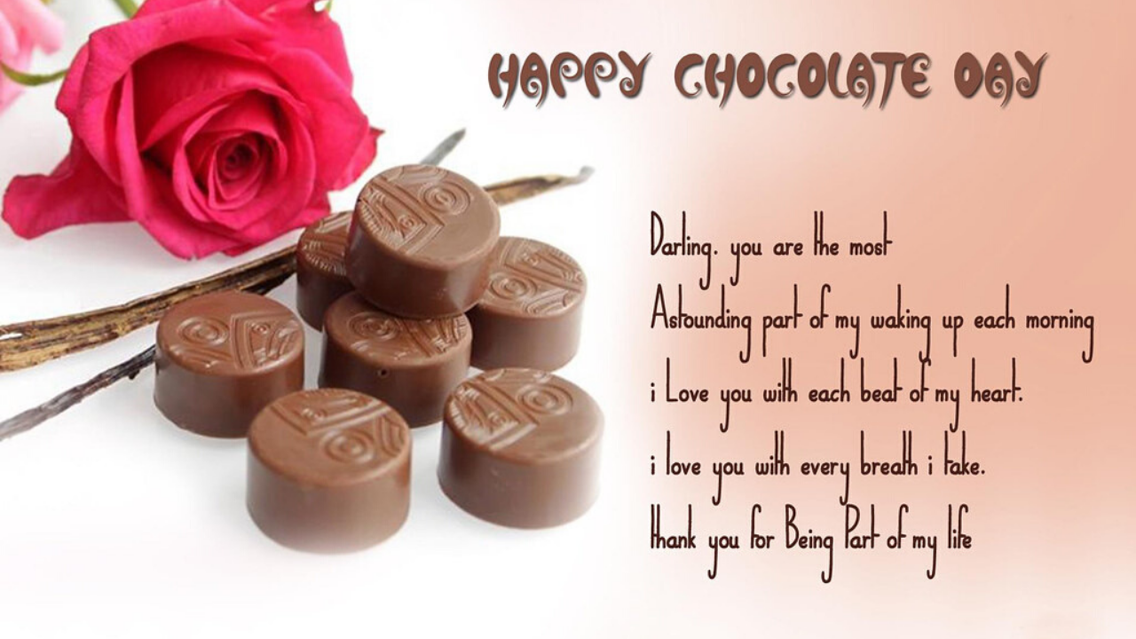 Chocolate Messages for Boyfriend