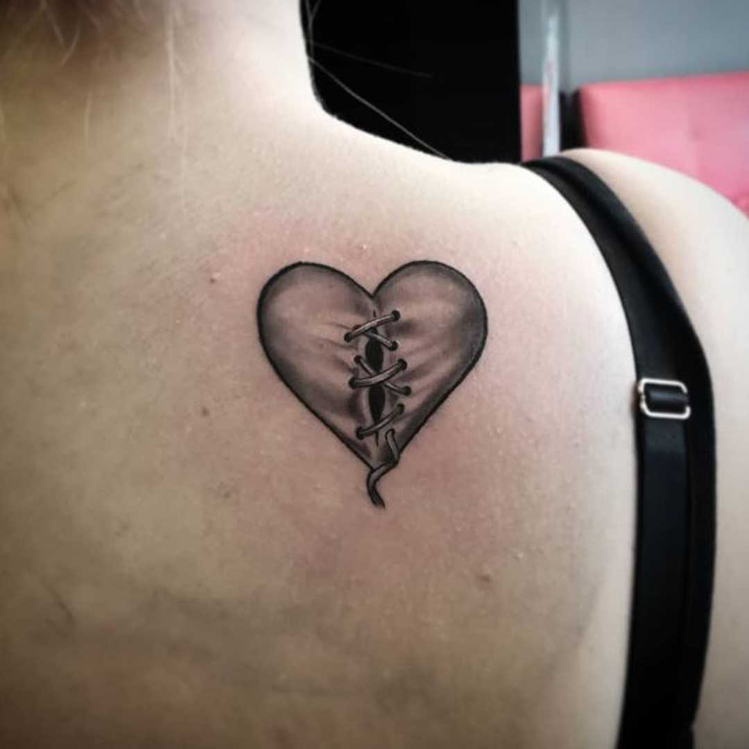 16 Famous Broken Heart Tattoo Ideas Images - List Bark