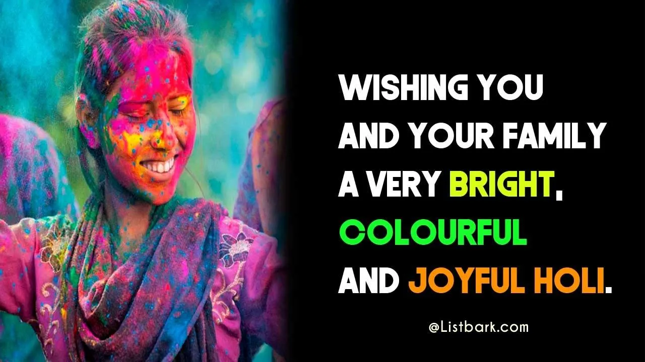Happy Holi Messages Status