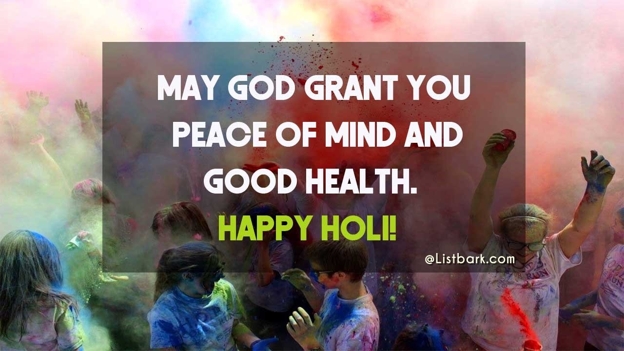 Happy Holi SMS Messages