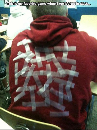 This Is My Favorite Game When I Get Bored In Class Funny Bored Meme Photo