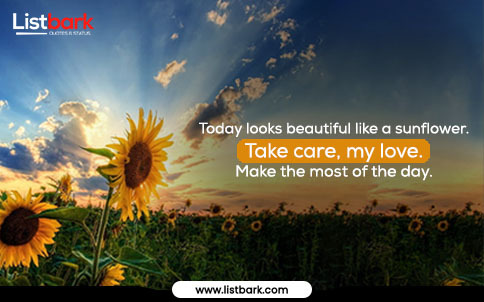 take care messages for someone special