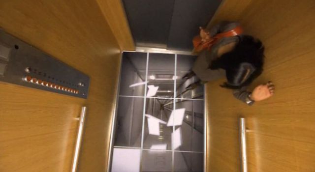 Collapsing Elevator Floor