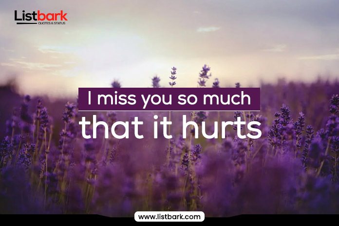 miss you my love whatsapp status